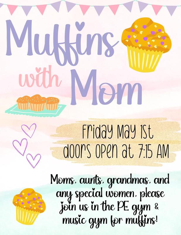Muffins with mom flyer