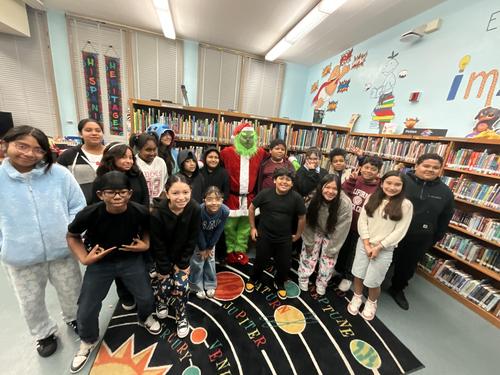 Christmas Grinch attendance gifts 2025, Ms. Lopez’ class