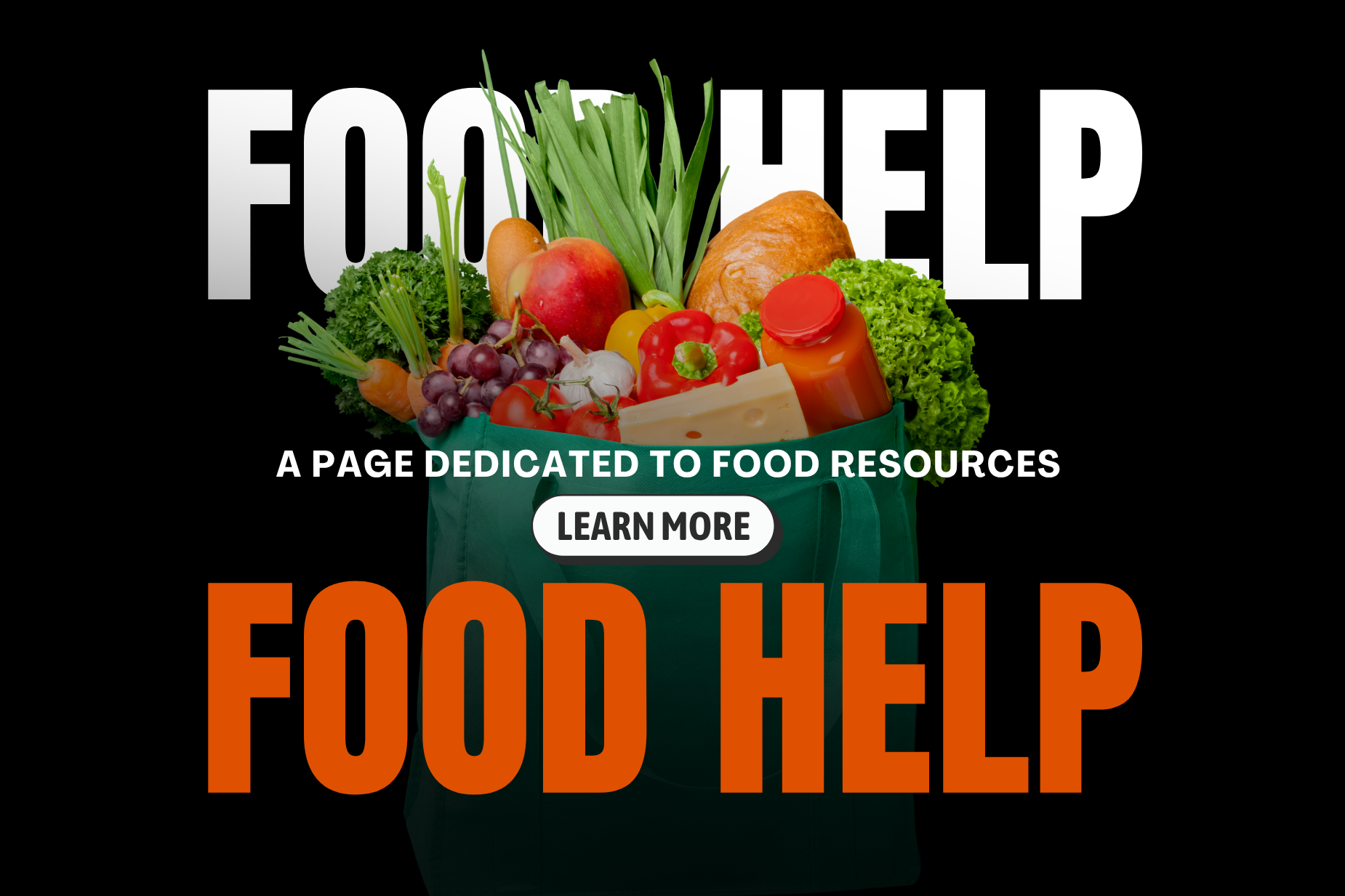 visit our community resource page to get food resources
