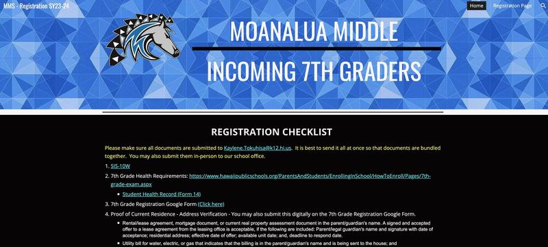 MMS Feeder School Students only - Registration Information Featured Photo