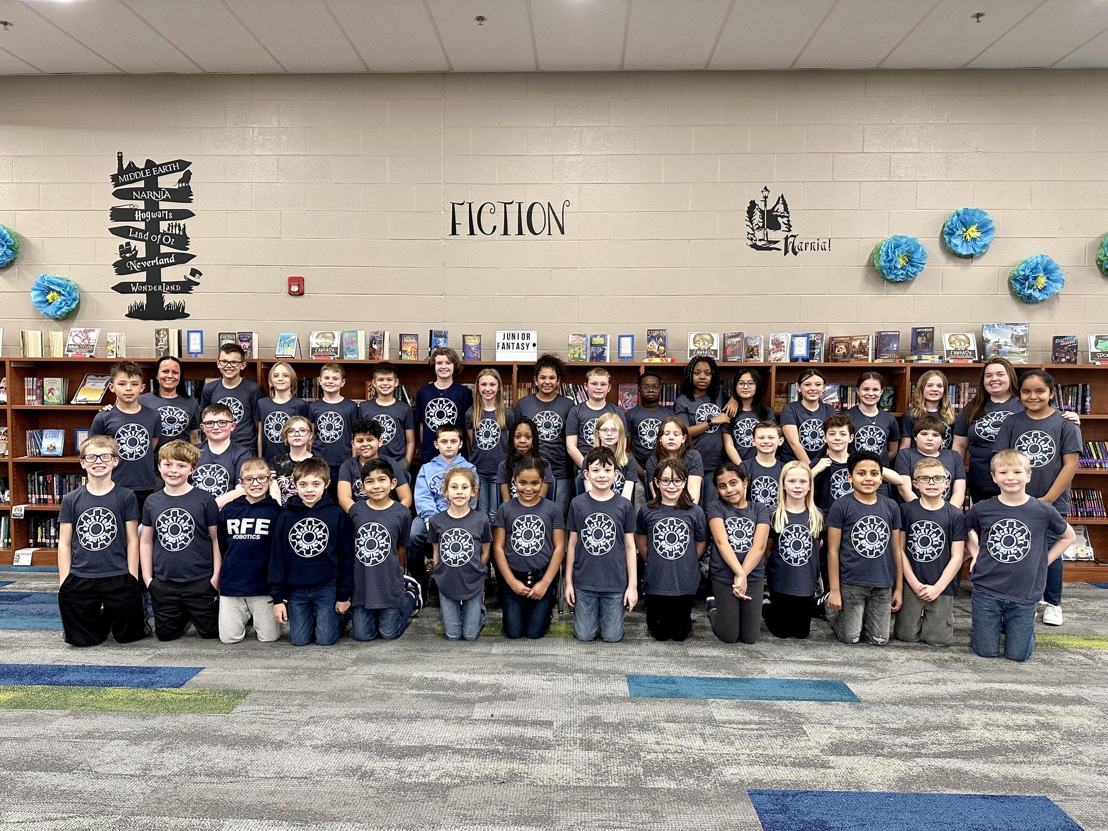 to RFE Robotics! Robotics Club Rocky Fork Elementary School