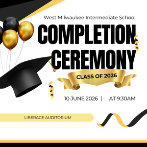 Completion Ceremony on June 10th at 9:30AM in the Liberace Auditorium