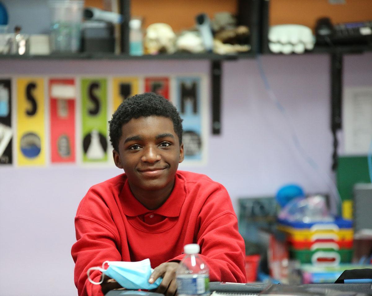 HSA Denison students in the classroom