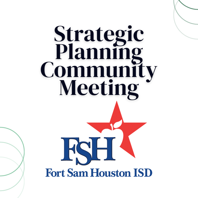 strategic planning community meeting graphic
