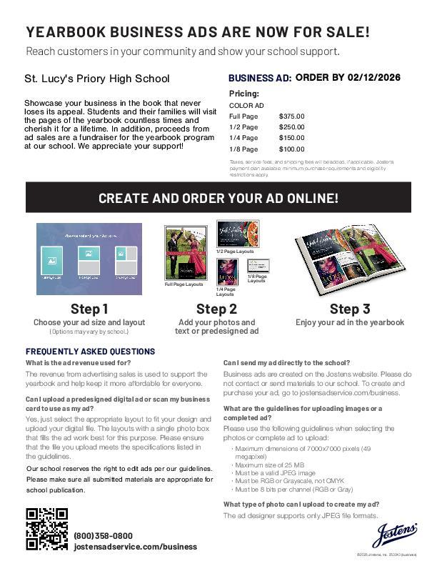 25-26 Yearbook Business Ad Featured Photo