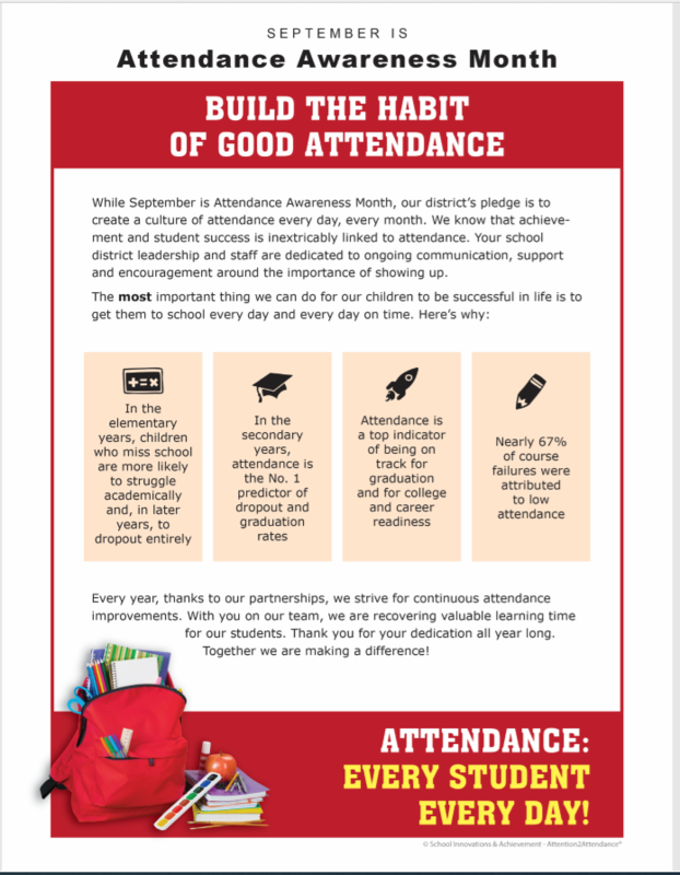Attendance Flyer