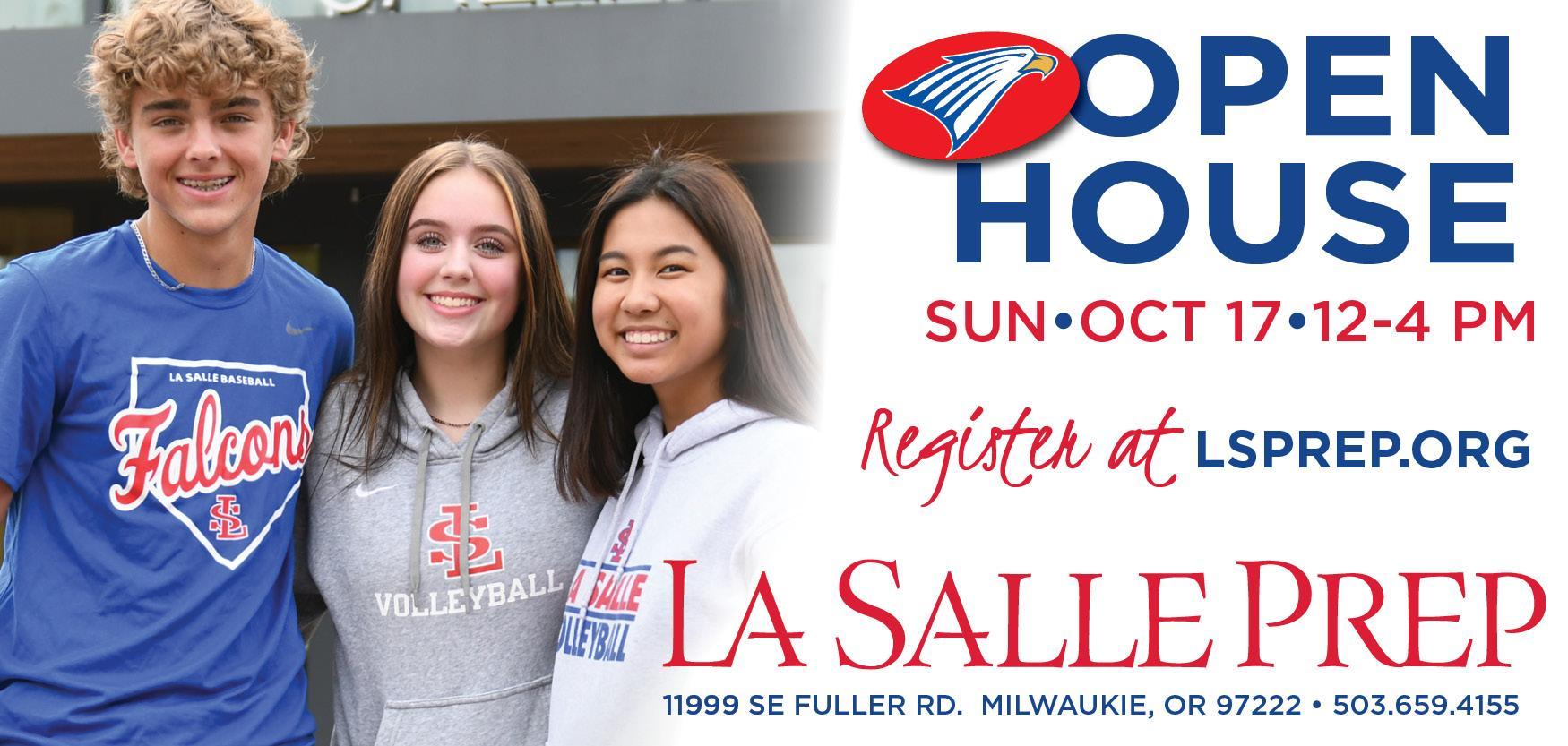 Open House Admissions La Salle Catholic College Preparatory