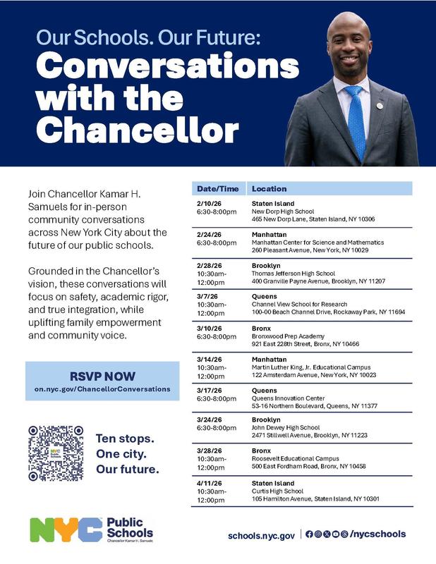 Tours Dates for the Chancellor