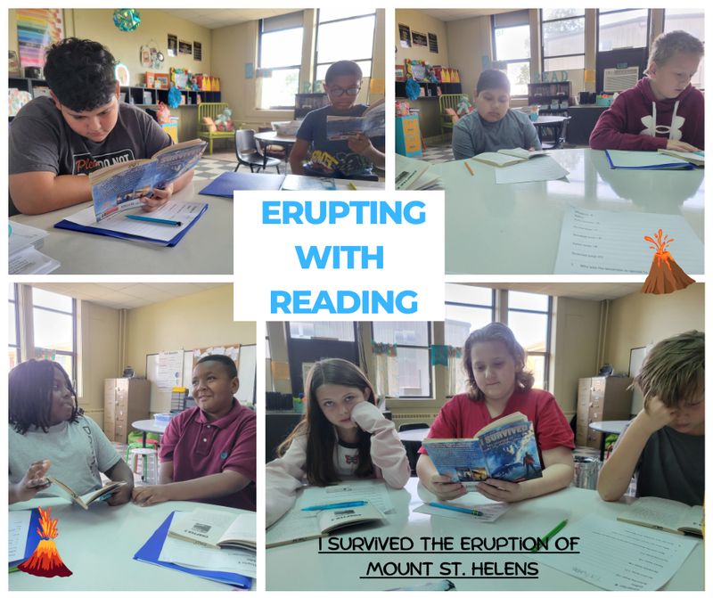reading books