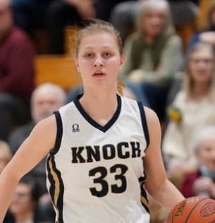 girl basketball player wearing number 33