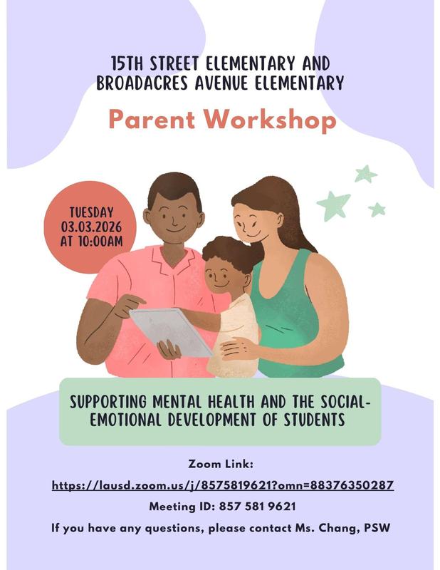 Parent Workshop