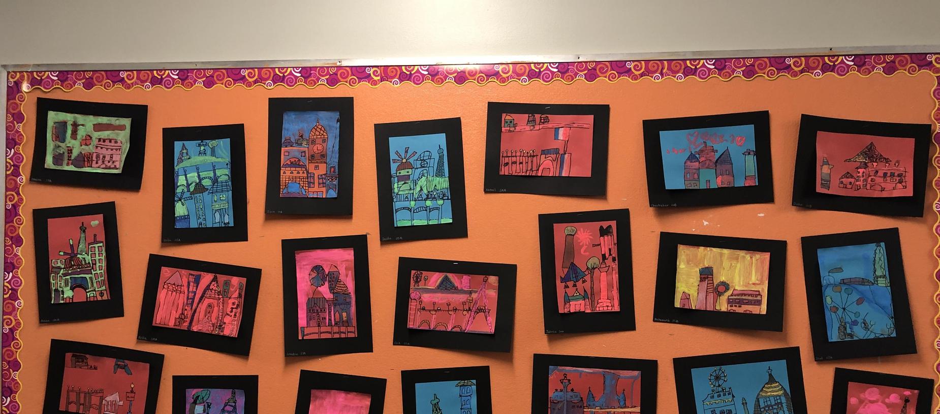Francophone International and Cultural Day Student Artwork