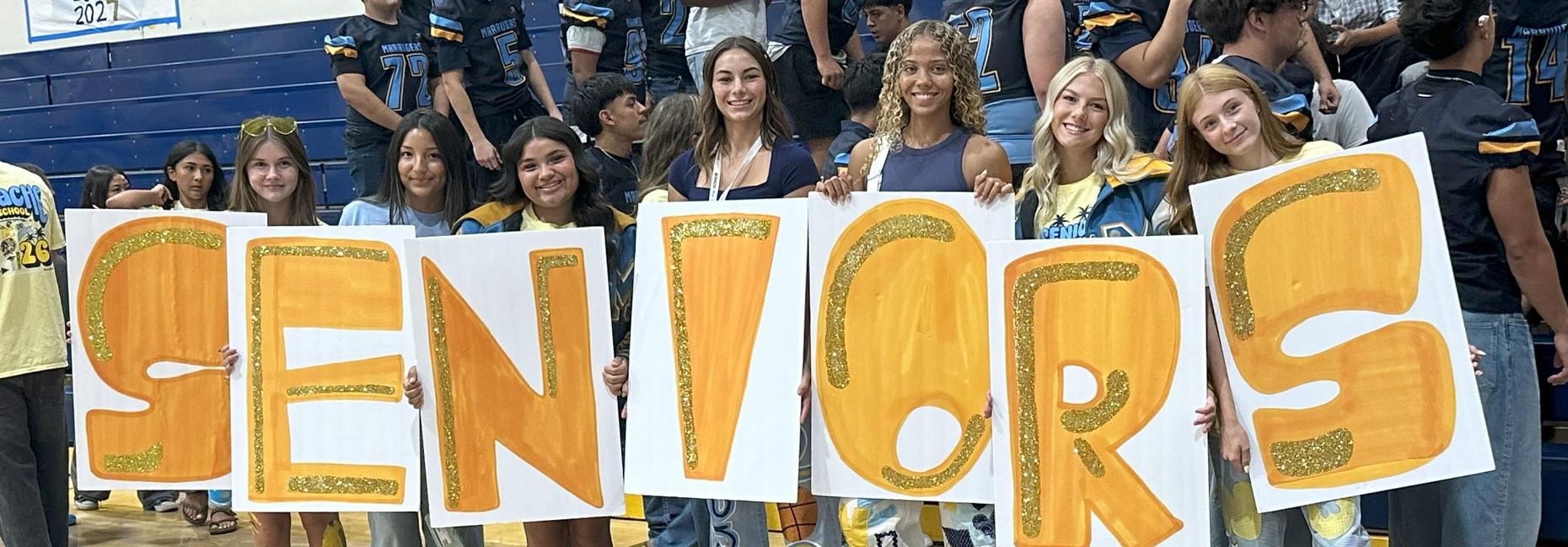 Senior Sign Back to School Rally
