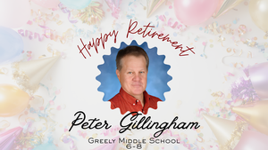 celebratory picture honoring a retiree