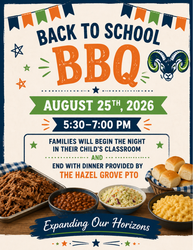 Back to School BBQ Flyer