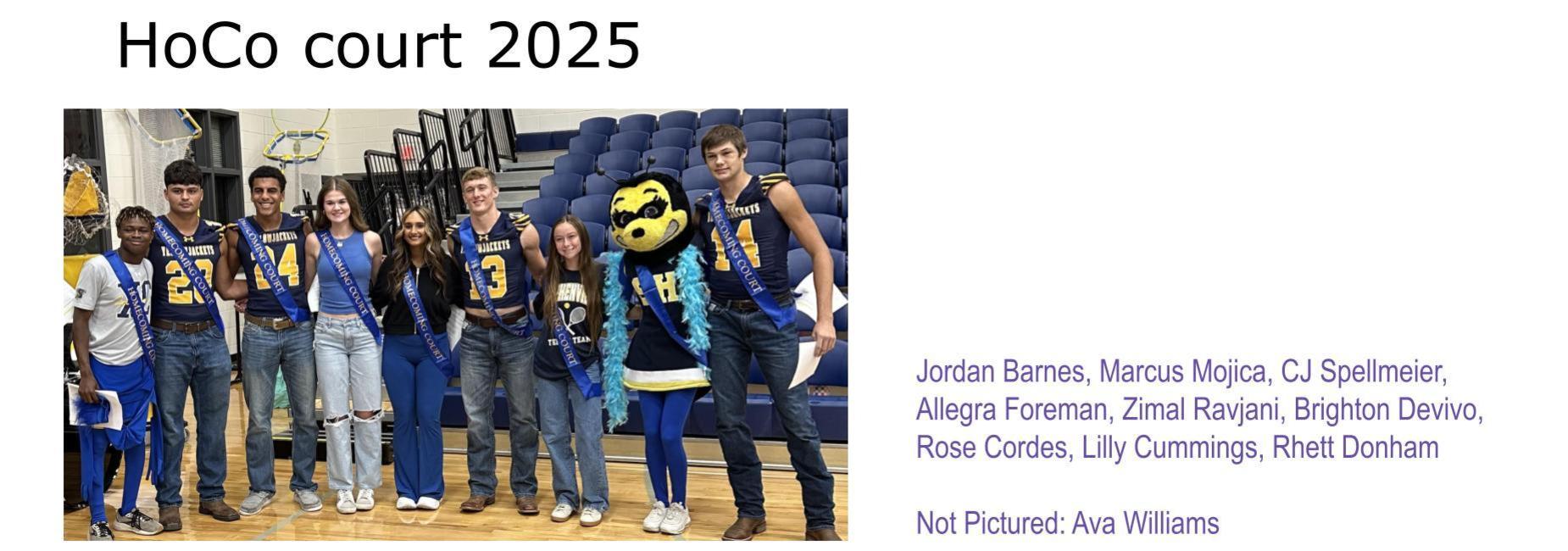Homecoming court