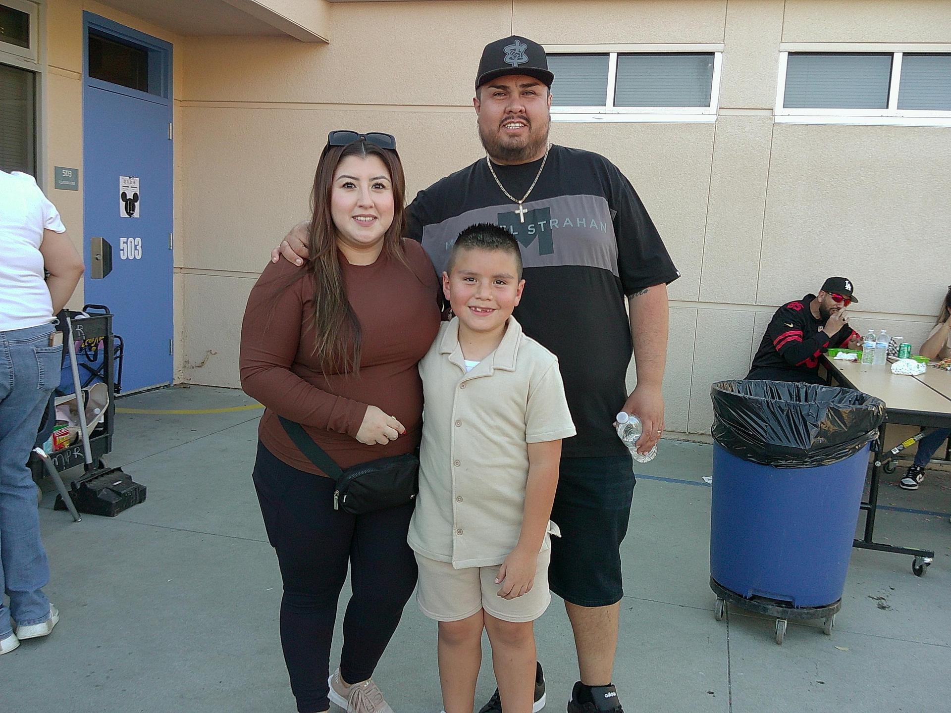 families at Harvest Festival