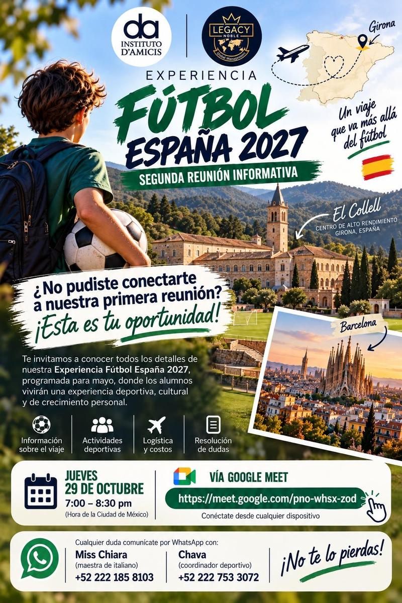 Experiencia Fútbol "España 2027" Segunda Reunión Informativa Featured Photo