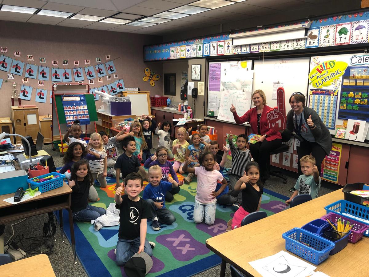 2nd Classroom Attendance winners! Valle Vista Elementary School