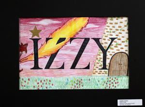 Student artwork on display