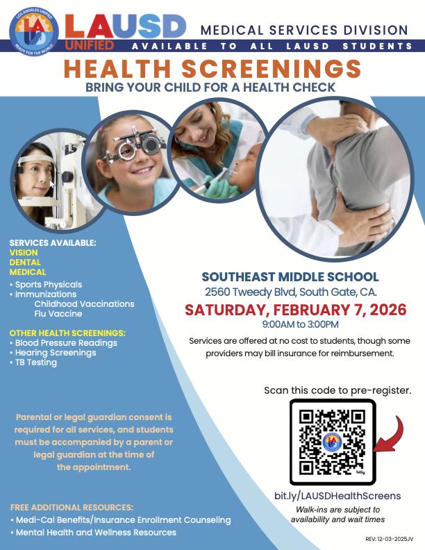 Health Services Flyer