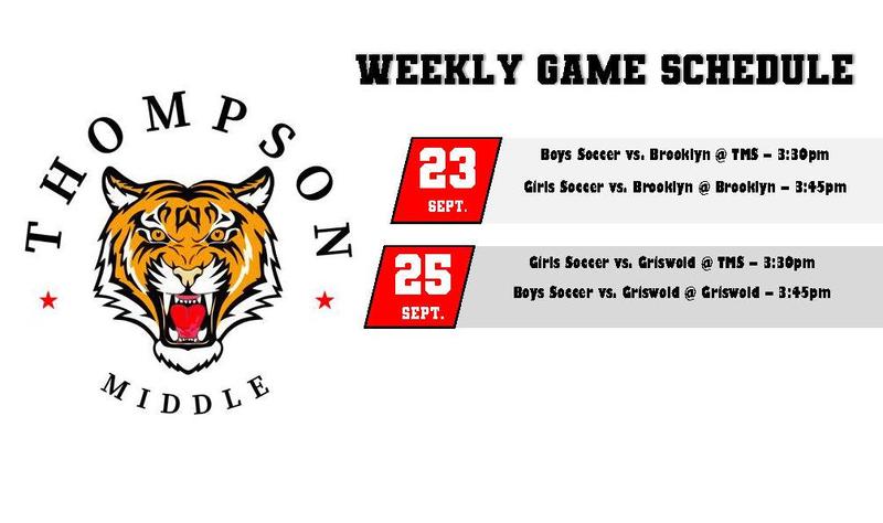 TMHS Game Schedule