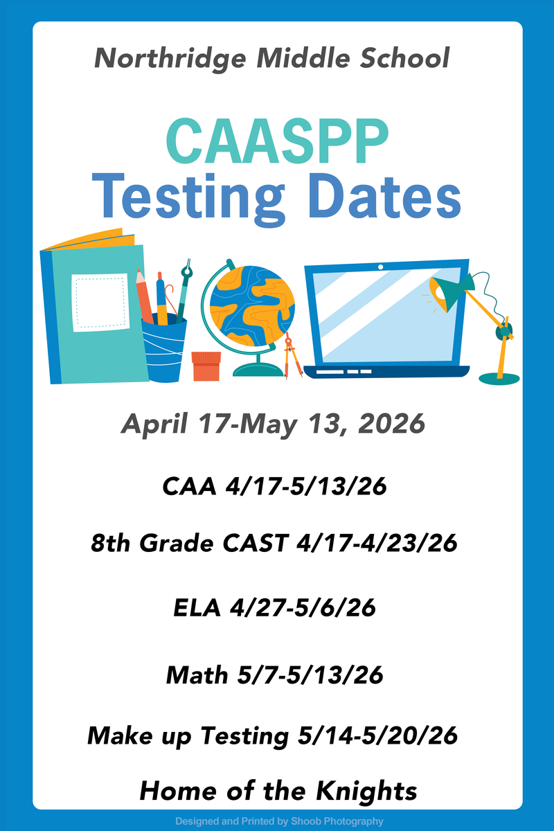 CAASPP Testing Dates