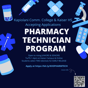 KHS Pharmtech Program flyer