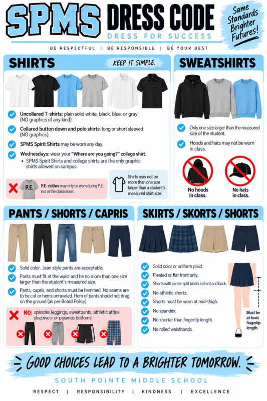 SPMS Dress Code Flyer