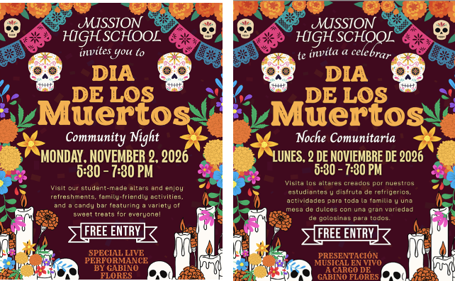 dia de los muerto flyer