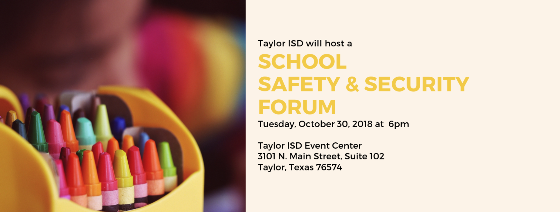 School Safety Forum