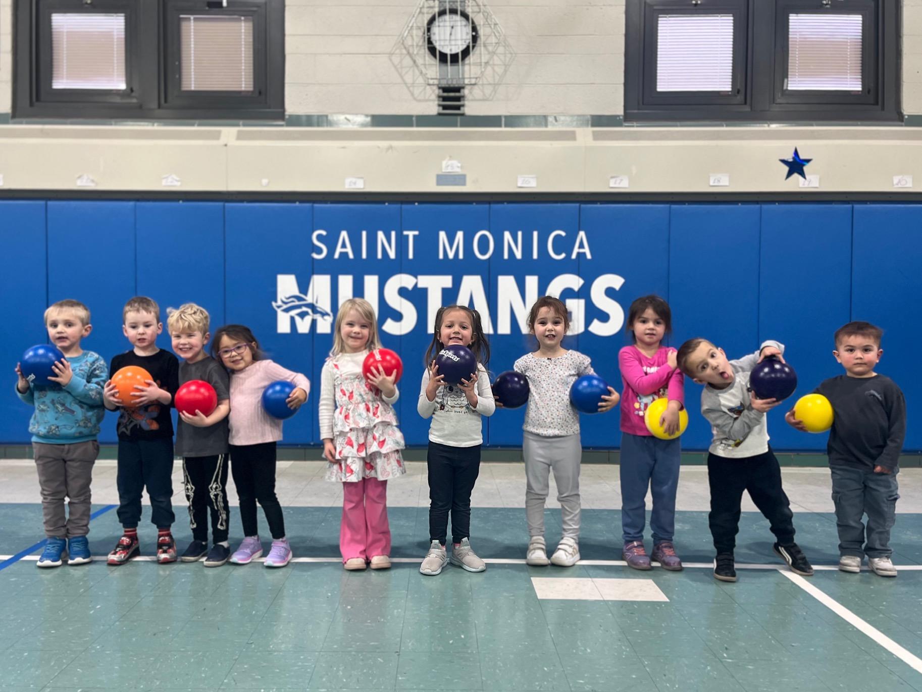 St Monica PreK Mustangs