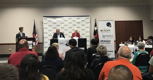 County judge debate