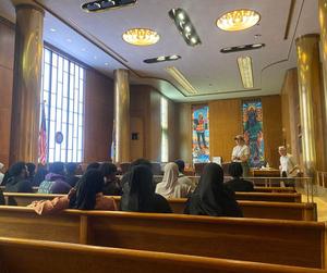 Our students had an exciting trip to St. Paul City Hall!