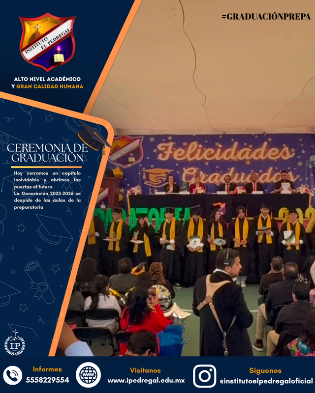La Generación 2023-2026 se despide de las aulas de la preparatoria. Featured Photo