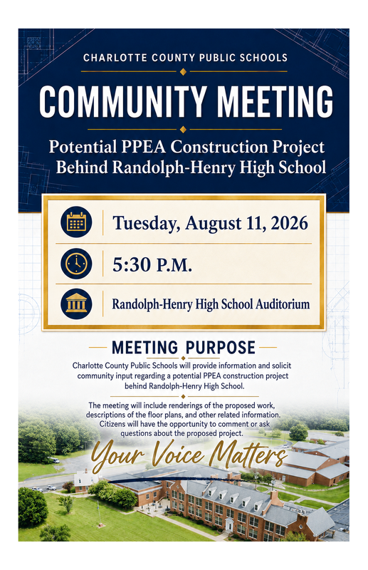 Community Meeting Flyer