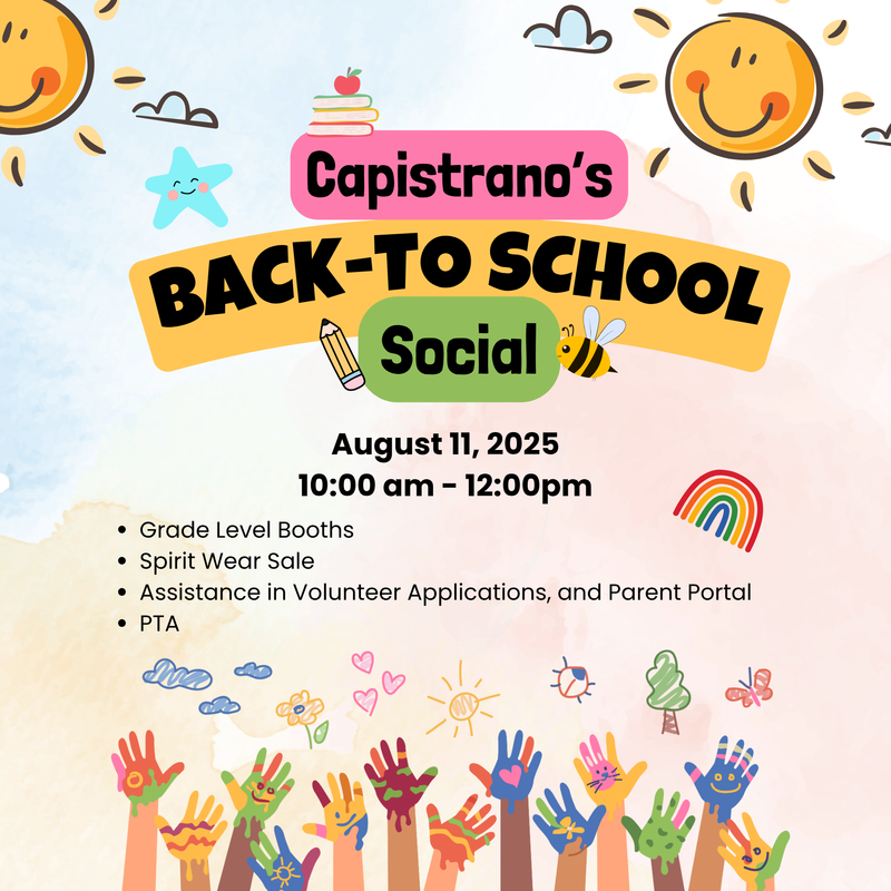 Back to School Social