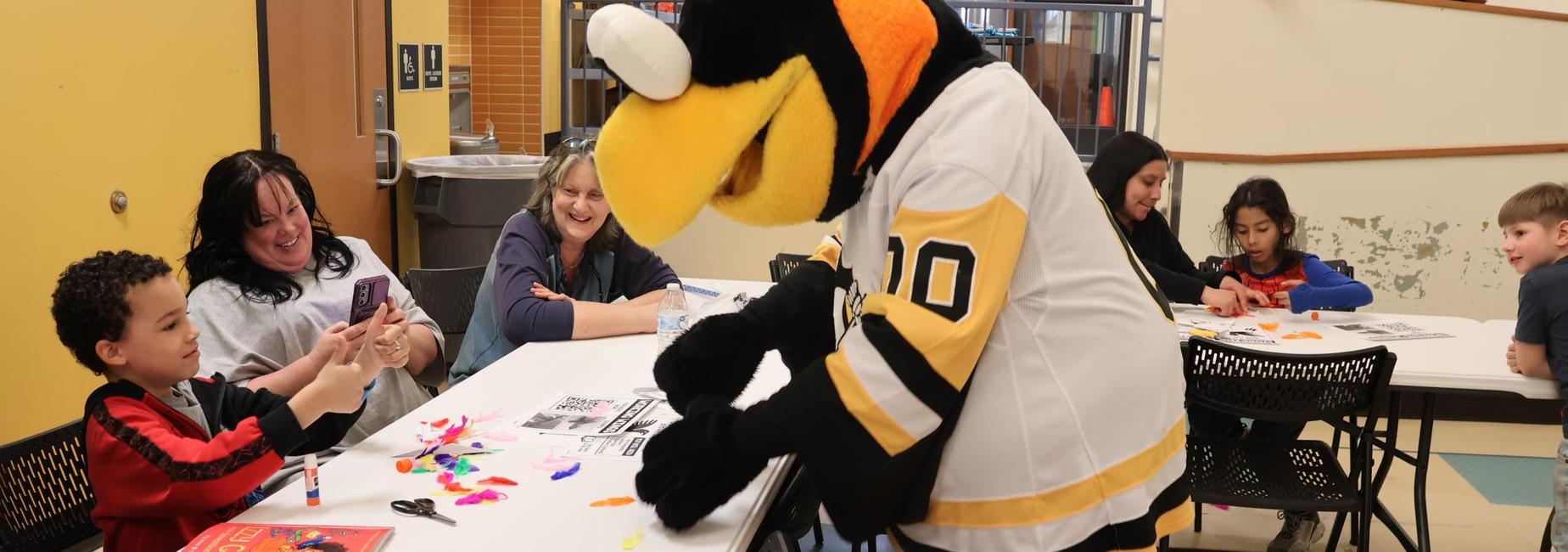 An elementary student and parent react to Iceburgh's antics