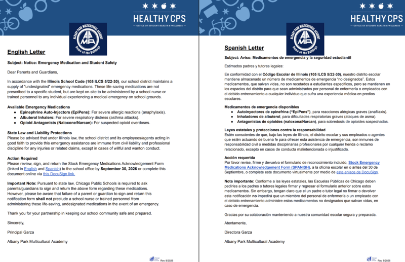 Healthy CPS: Emergency Medication and Student Safety Featured Photo