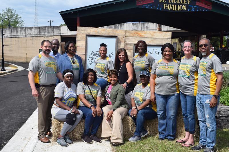 McComb School District Staff and Students participates in Community Cleanup!