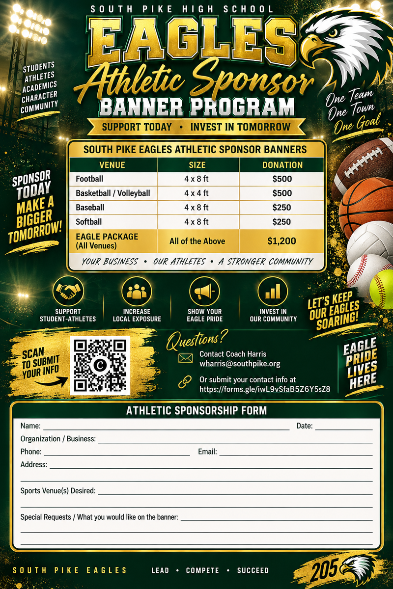 spsd athletics banner sponsor sept 2026