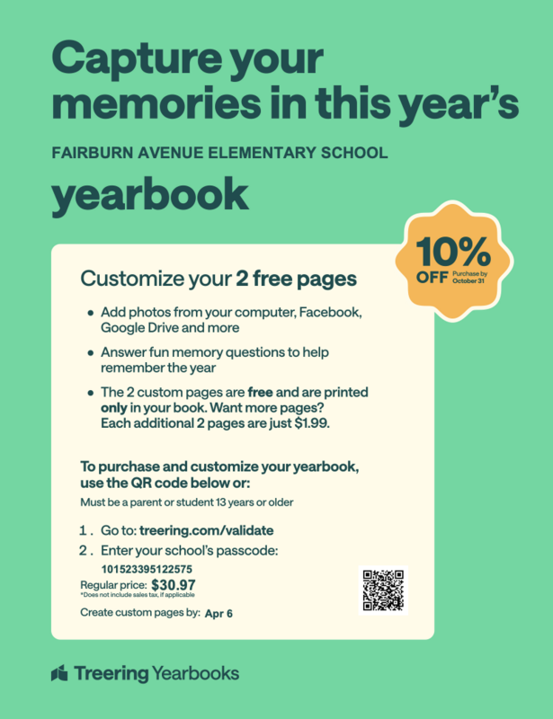 Yearbook Flyer