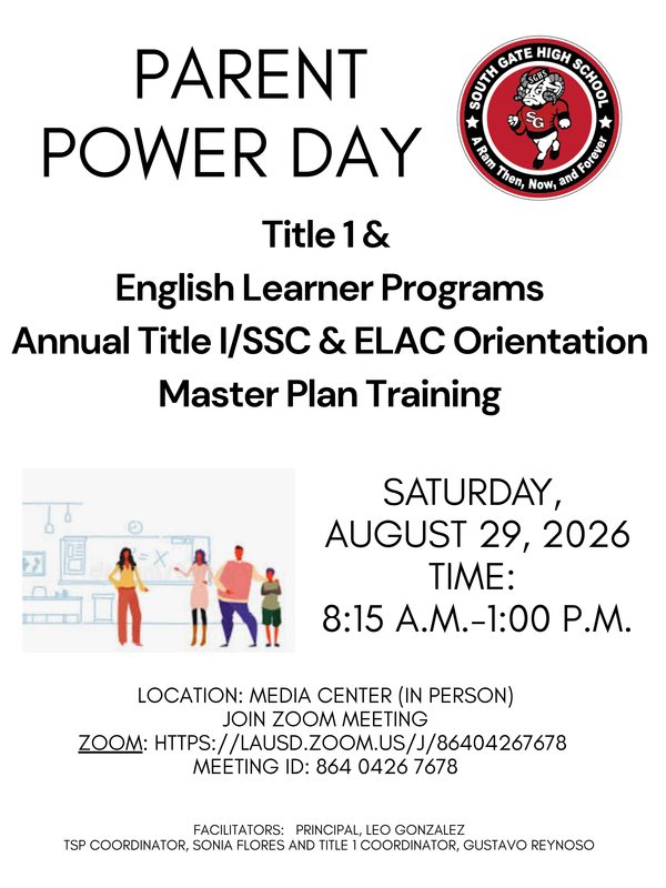 Parent Power Day Flyer