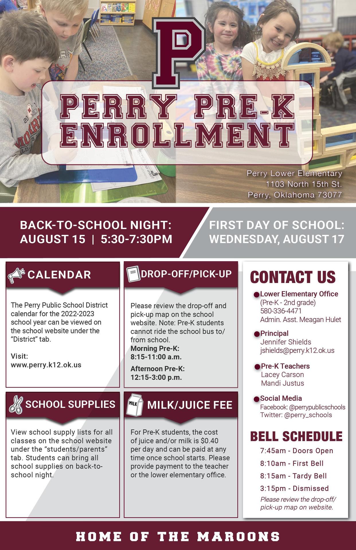prek enrollment