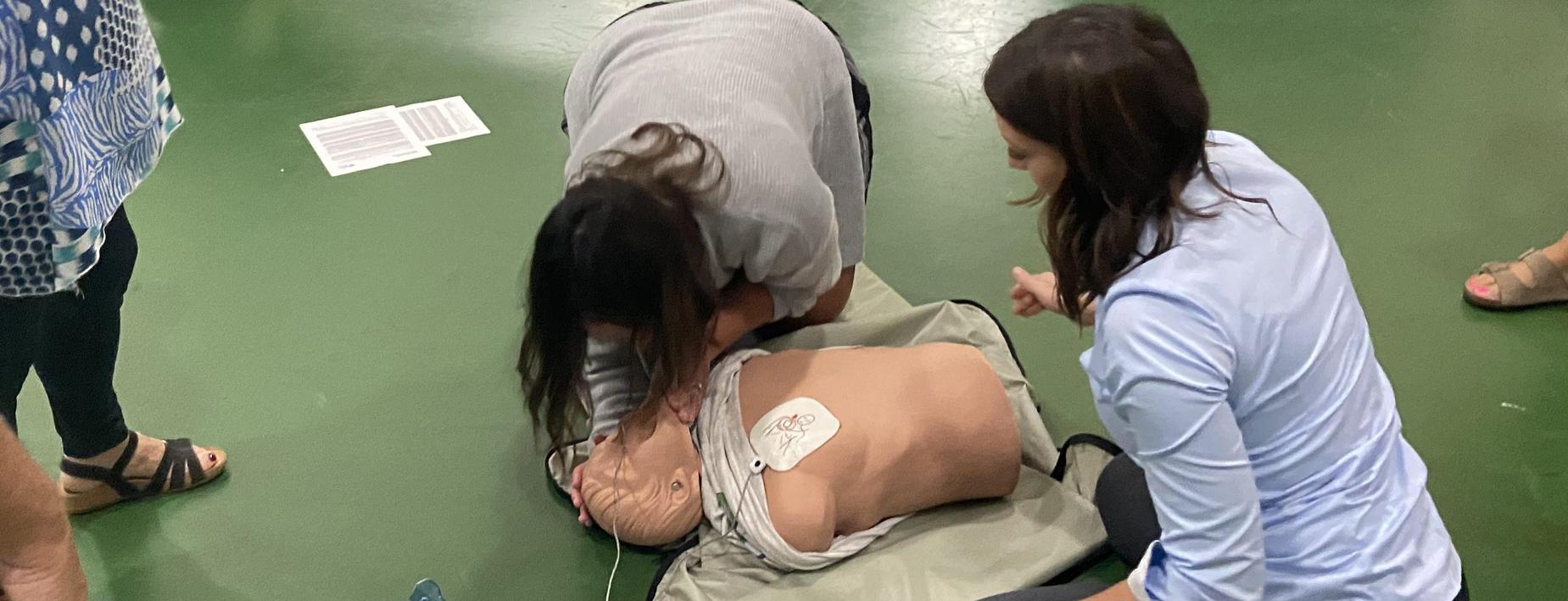 CPR Training for staff
