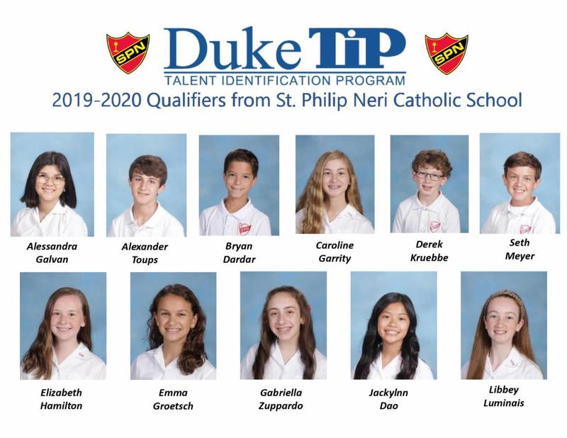 Congratulations to these Seventh Graders who qualified for the Duke Talent Identification Program. Thumbnail Image