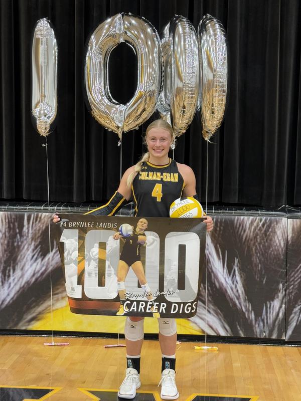 Brynlee Landis 100th dig