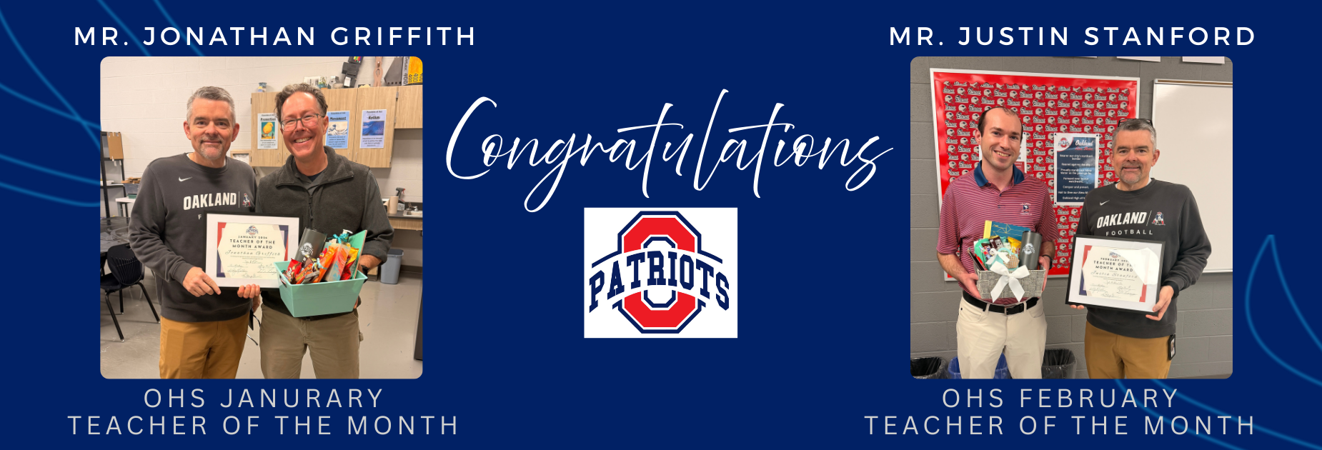 OHS Teacher of the Month