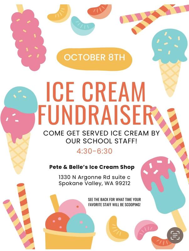 Ice Cream Fundraiser on October 8th Featured Photo