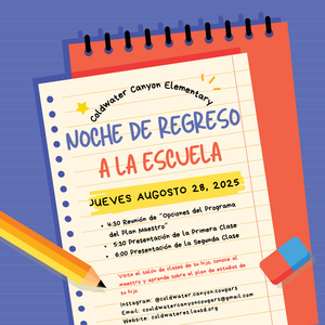 Back to School Night